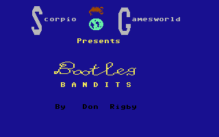 Bootleg Bandits Title Screen